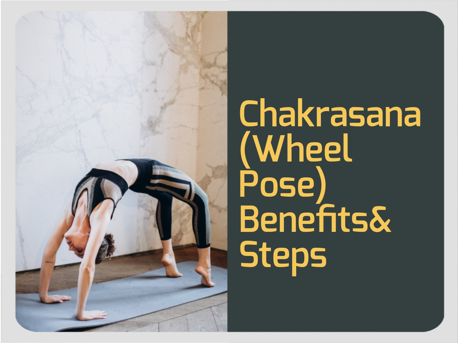 Chakrasana(Wheel pose)- Benefits&Steps - The Healer Yoga